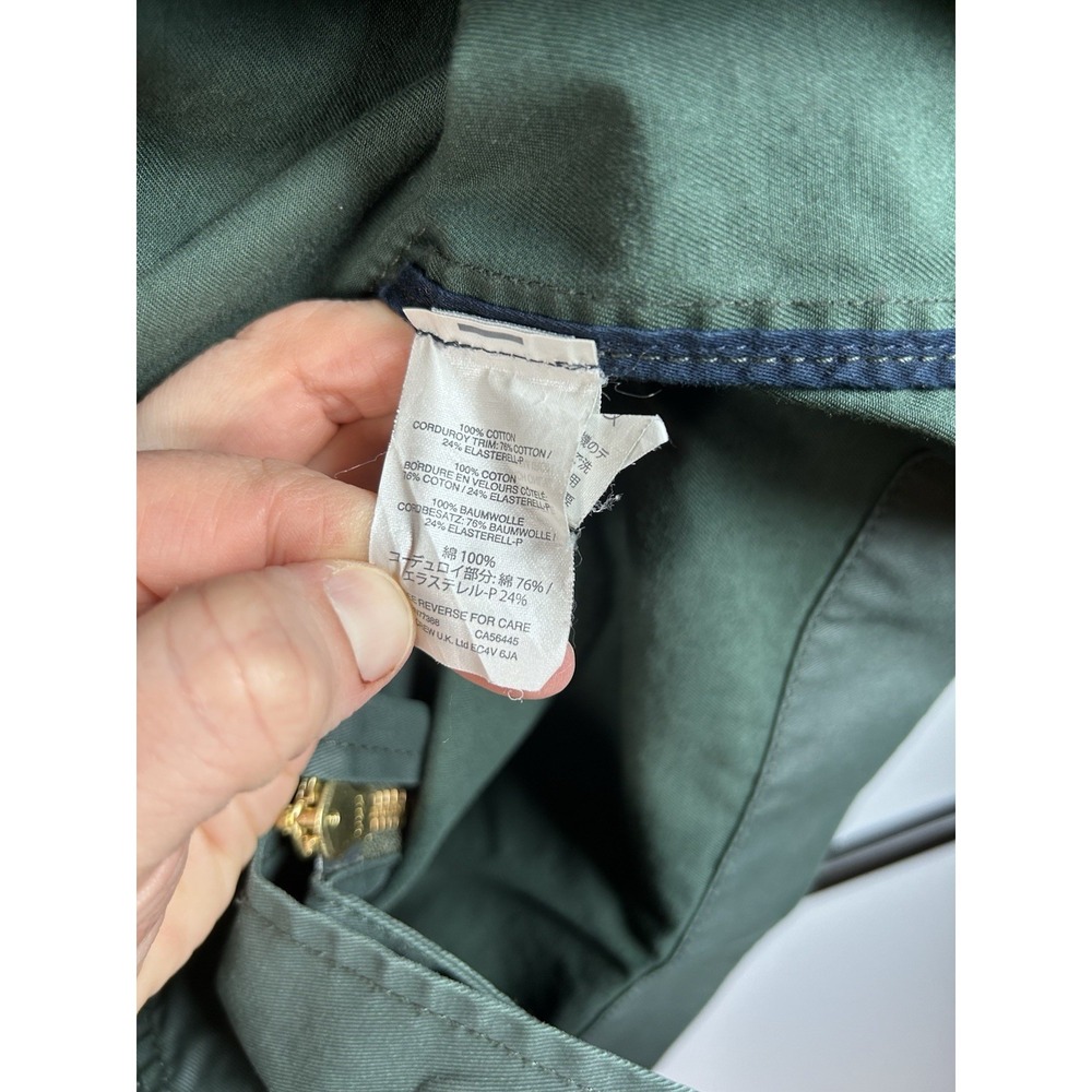 J CREW Women's Size XXS Perfect Lightweight Rain Field Jacket Green - Picture 6 of 9